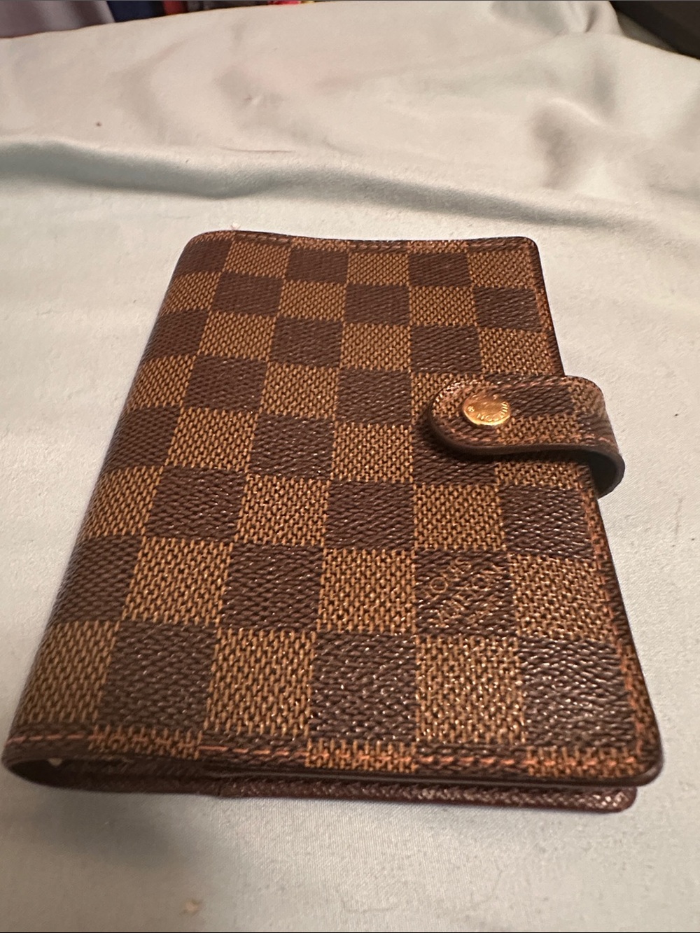 Louis Vuitton Brown Damier Ebene Small Organizer Wallet